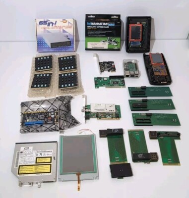 LOT Vintage Computer Parts - Please See Pictures Parts Only 
