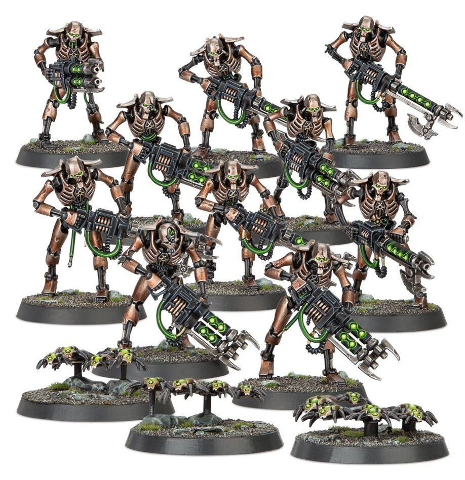 模型製作用品 Necron Warriors_old Necron Warriors from Games Workshop (gw-99120110017-1
