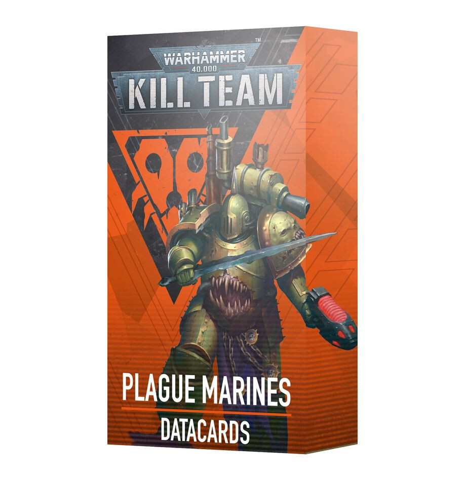 Карты данных команды уничтожения: Чумные десантники - Warhammer 40k - Совершенно новые! 103-82