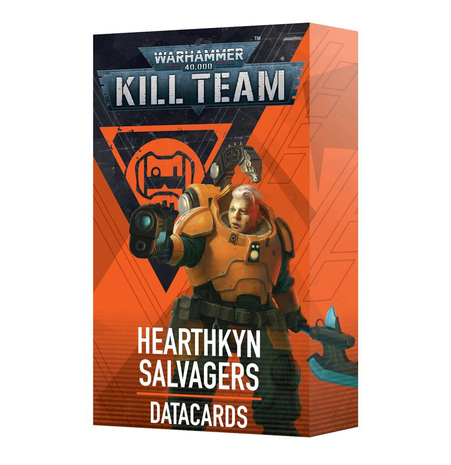 Карты данных Kill Team: Hearthkyn Salvagers - Warhammer 40k - Совершенно новые! 103-70