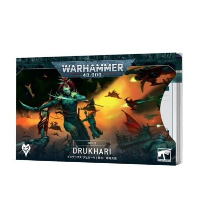 Drukhari Index Cards 10th Edition Warhammer 40K WBGames