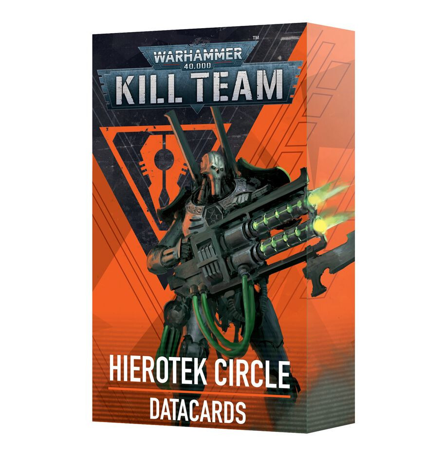 Карты данных Kill Team: Hierotek Circle - Warhammer 40k - Совершенно новые! 103-67