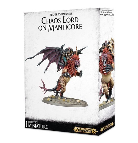 Warhammer AoS: Рабы Тьмы - Повелитель Хаоса на Мантикоре