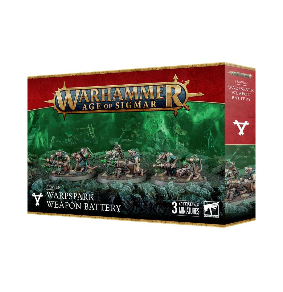 Скавен: Оружейная батарея Warpspark - Warhammer Age of Sigmar - Совершенно новая! 90-45