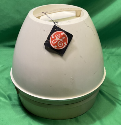 VTG General Electric Hair Dryer Table Top Hard Bonnet Controls Tested Portable.