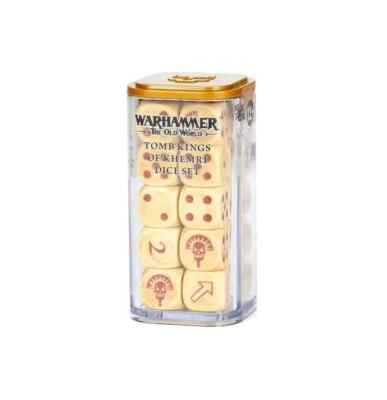 Warhammer The Old World: Tomb Kings of Khemri Dice Set