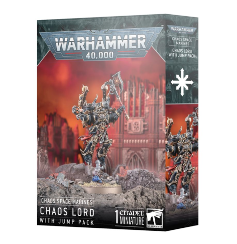 Warhammer 40K: Космические десантники Хаоса - Повелитель Хаоса с прыжковым ранцем