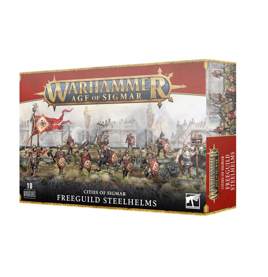 Города Зигмара, Свободная гильдия Стальных шлемов - Warhammer Age of Sigmar - Новинка! 86-06
