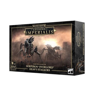 Legions Imperialis: Dark Mechanicum: Serperos Overlord Heavy Stalkers GWS