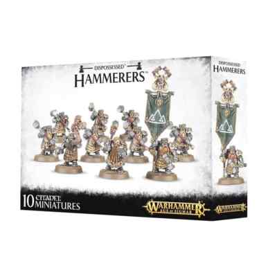 Warhammer Age of Sigmar Dwarfs - Old World Hammerers / Longbeards New in Box