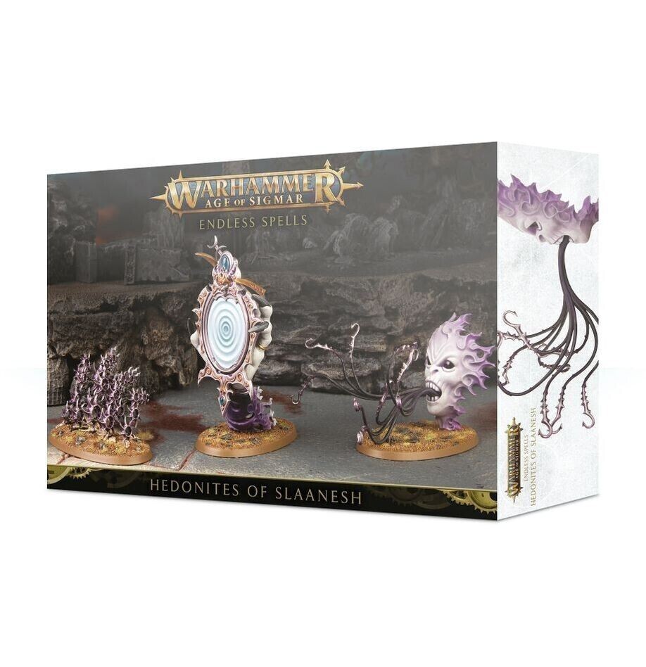 Warhammer AoS Chaos: Гедонисты Слаанеша, Бесконечные заклинания, НОВЫЕ в коробке Зигмара