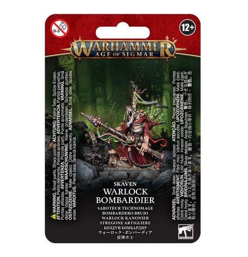Warhammer AoS: Скавен - чернокнижник-бомбардир