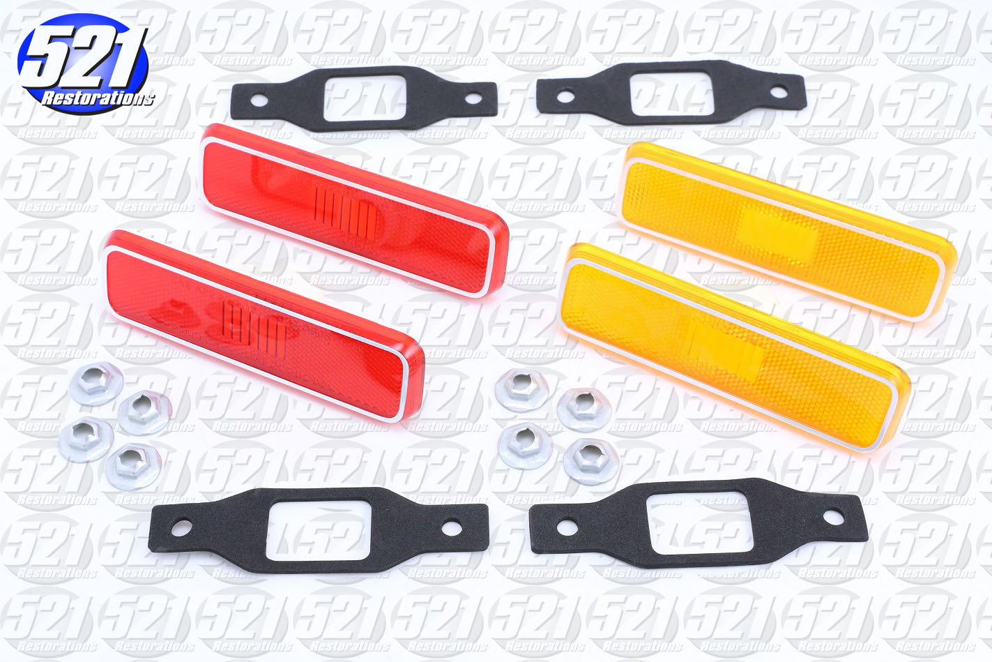 Side Marker Lights Fit 726 Dodge Dart Ply Duster 7274 Charger