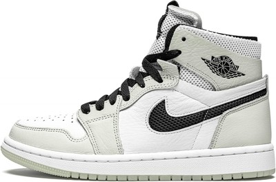 Женские кроссовки Jordan 1 Zoom Air CMFT с морским стеклом/Черно-белые (CT0979 002) - 11