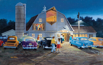 COUNTRY BARN DANCE by KEN ZYLLA - SunsOut 550 piece puzzle - NEW