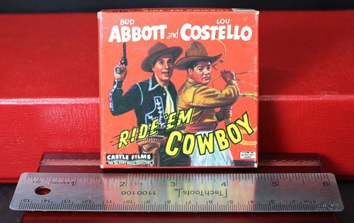 Super 8 Comedy Film "RIDE EM COWBOY" Abbott & Costello~Castle Films #853 Sat 16