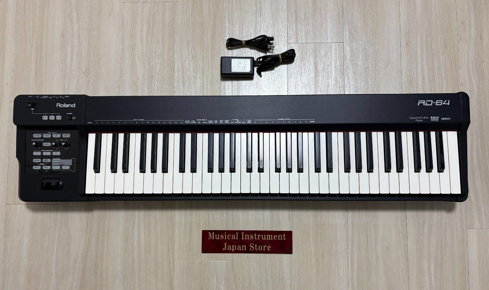 Roland RD-64 64-Key Digital Stage Piano Supernatural Piano Roland RD-64 64-Key Digital Stage Piano Supernatural Piano