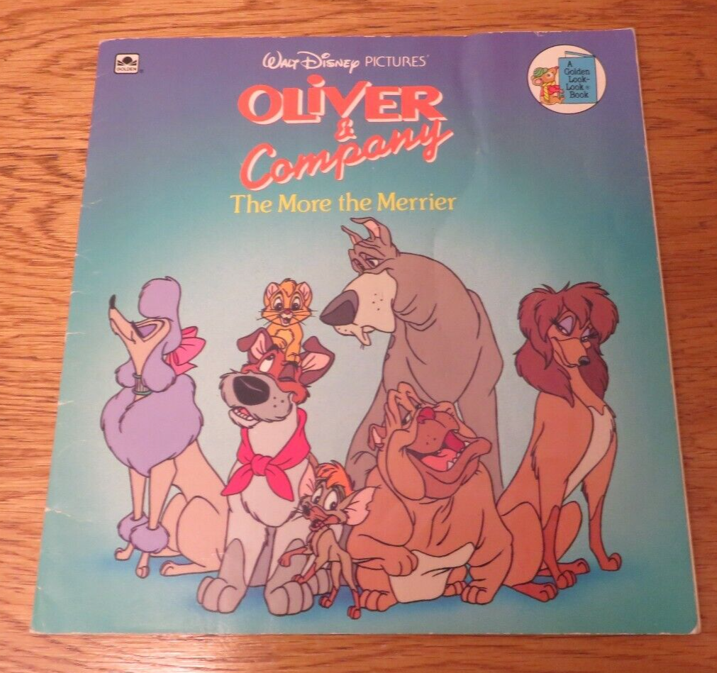 洋書 Oliver & Company: The More the Merrier Oliver & Company The More the Merrier Disney Book 1988 2312