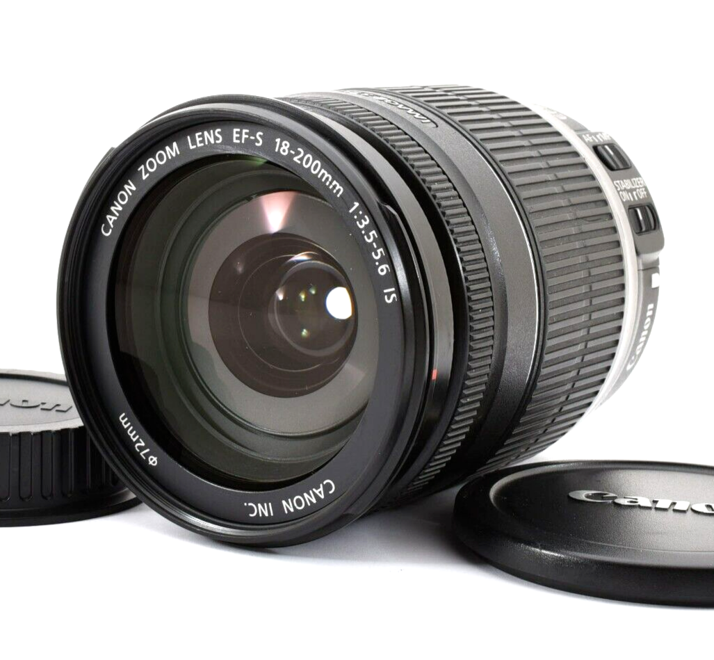 【Q2035】Canon EF-S 18-200 3.5-5.6 IS キャノン Amazon.com : Canon EF-S 18-200mm f/3.5-5.6 IS Standard Zoom
