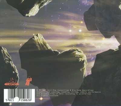 ANTIPOP CONSORTIUM FLUORESCENT BLACK NEW CD