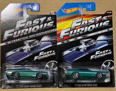 2014 Hot Wheels Fast & Furious  '72 FORD GRAN TORINO SPORT Green