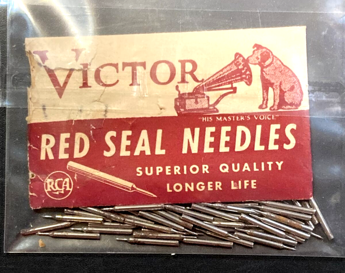 RCA Victor Red Seal Needles Gramophone Phonograph Victrola
