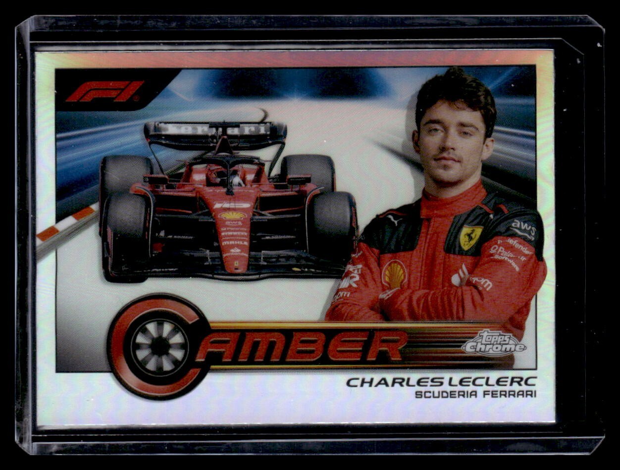 2023 Topps Chrome Formula 1 F1 CHARLES LECLERC CAMBER