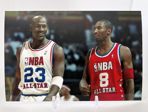 Michael Jordan & Kobe Bryant 4x6 Photo 🔥 Legends 🔥 All