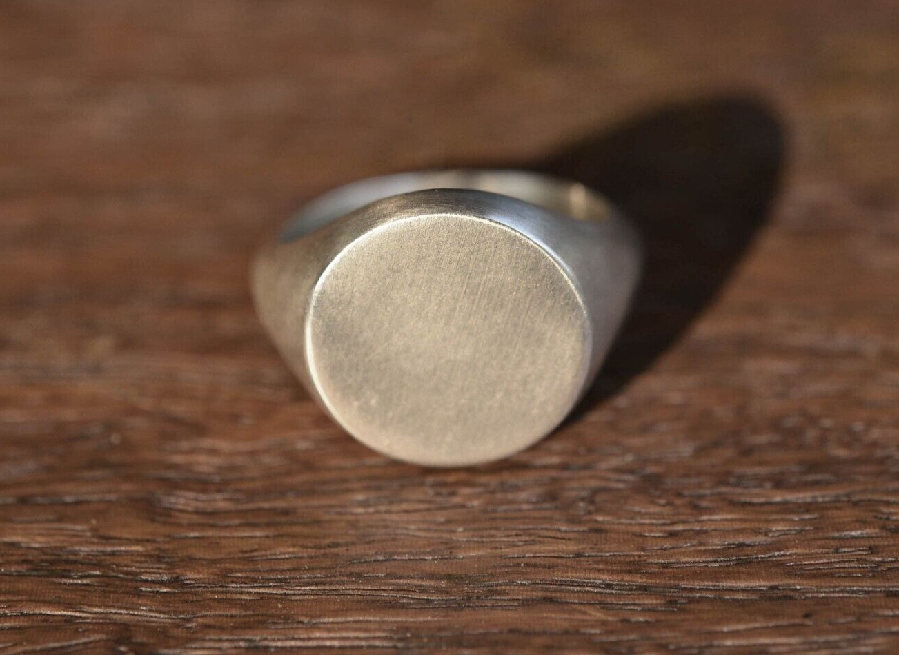 OVY Silver Signet Ring 11号　925 Oval Signet Ring (Silver)