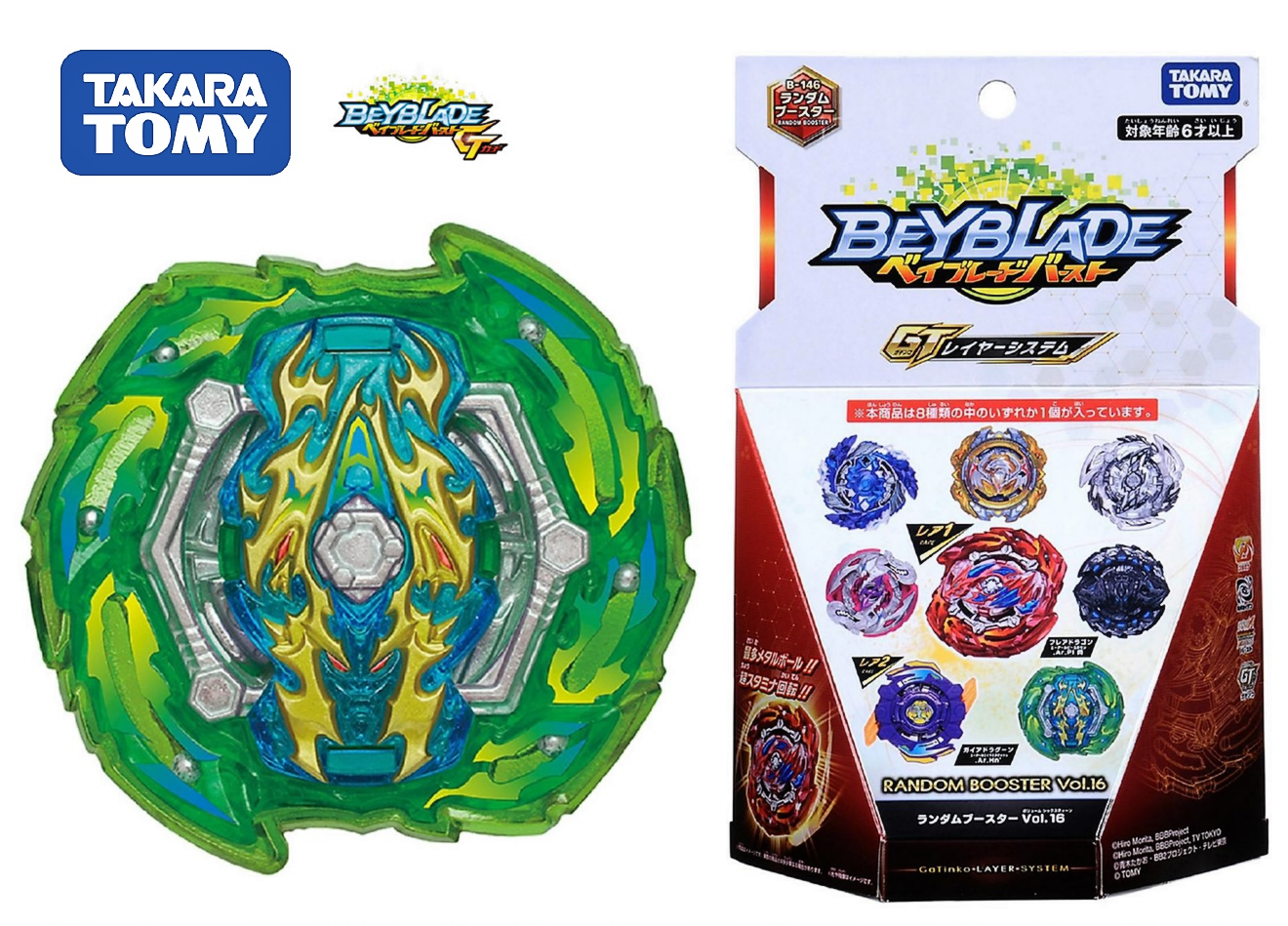 Takara Tomy Beyblade Burst B-146 03 Flare Ashura 5 Survive