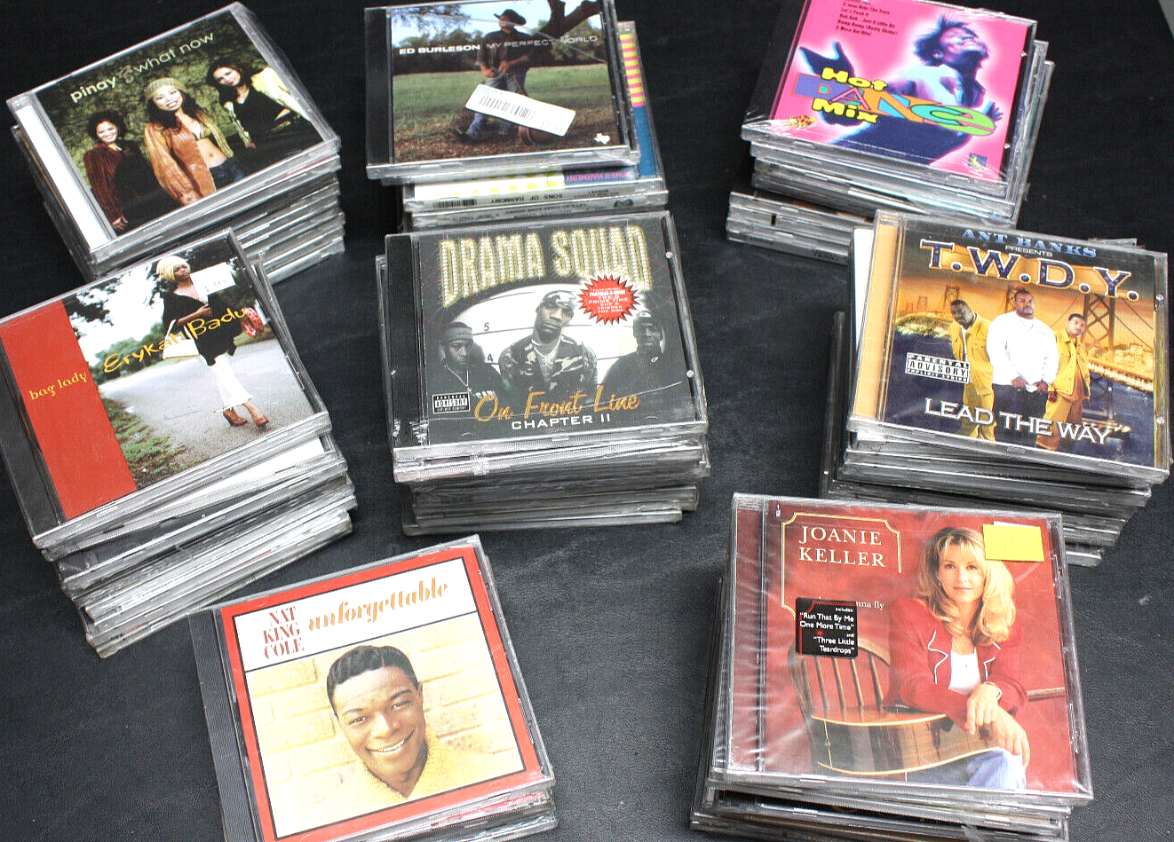Music CDs Rock Rap Country Pop Classical Most Still Sealed