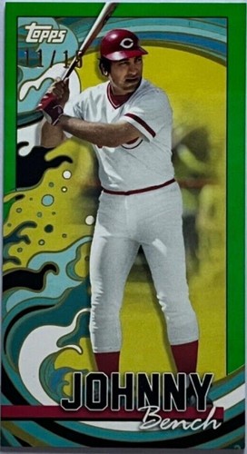 2022 Topps Rip - Johnny Bench #MRIP-JBN