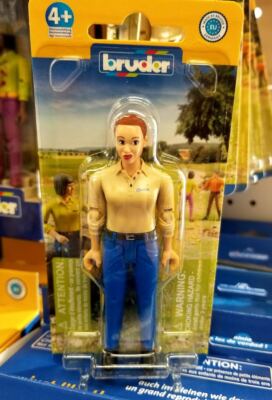 Bruder BWorld #60408 Woman with Light Skin and Blue Jeans