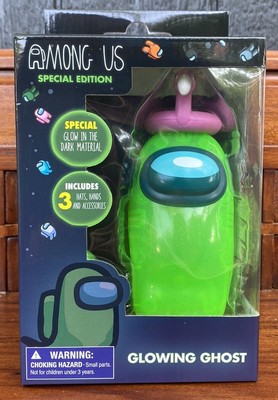 Among Us Special Edition Glowing Ghost Crewmate Action Figures Hat Accessories