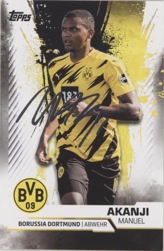 Topps ドルトムント アカンジ 直筆サインカード Topps ドルトムント アカンジ 直筆サインカード 2025年最新