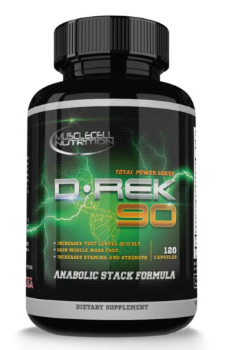 D-REK 90 Anabolic Stack Test Booster #1 Legal Steroid 120ct