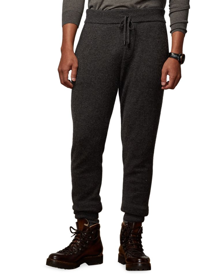 RALPH LAUREN PURPLE LABLE グレータック入りスラックス Men's Grey Purple Label Pants | Ralph Lauren