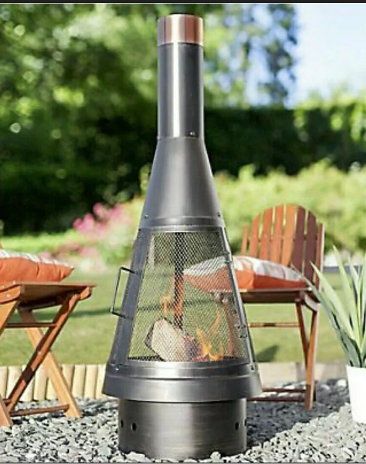 BRAND NEW LARGE TALL CHIMINEA 🔥 120cm LA HACIENDA COLORADO 🔥 in