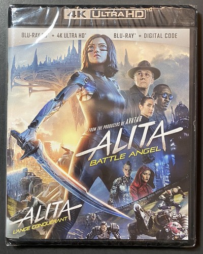 Alita Battle Angel (4K Ultra HD + Blu-ray + Blu-ray 3D) NEW | eBay