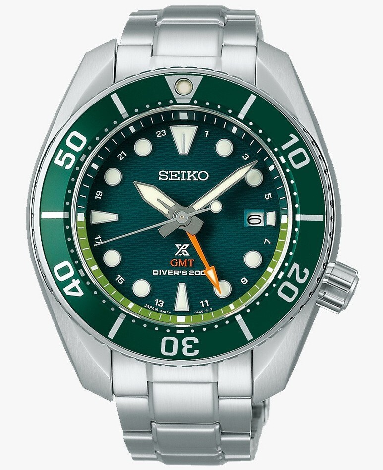 SEIKO SEIKO PROSPEX SEASCAPE ‘SUMO’ SOLAR GMT DIVER MEN'S WATCH SFK003J1