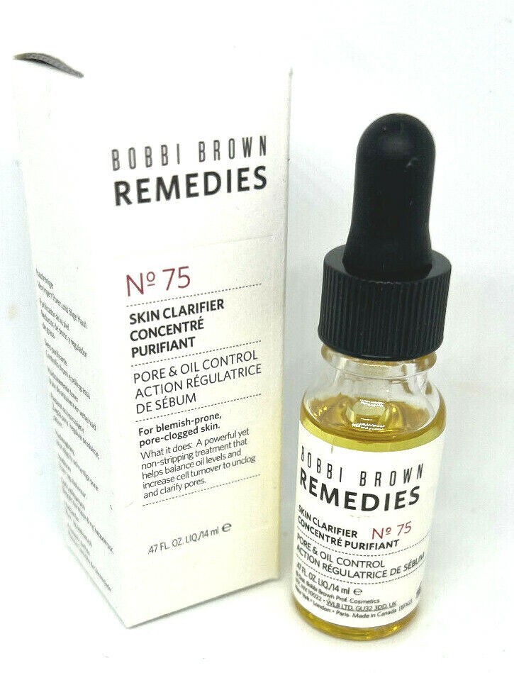 Bobbi Brown Remedies No 75 Skin & Pore Clarifier Pore Control .47 Oz. BNIB