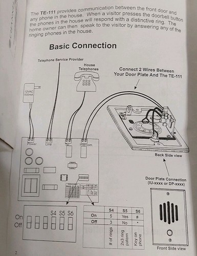 CHANNEL VISION TE-111 Economy Telephone Entry Controller for Front Door Intercom