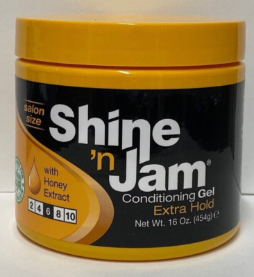 Shine N Jam Shine N Jam Conditioning Extra Hold With Honey, 16 Oz-Free Shipping