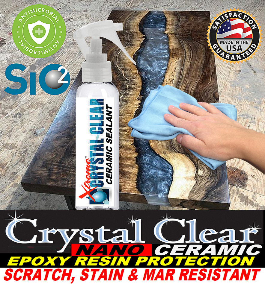 EPOXY RESIN PROTECTION CERAMIC CLEAR COAT SPRAY "CRYSTAL CLEAR COATING