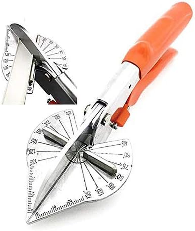 Multi Angle Miter Shear Cutter Hand Tools 45-135 Degree Adjustable Metal Steel