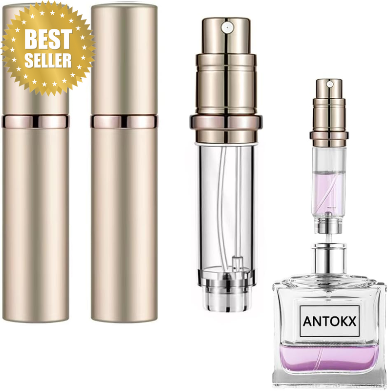 Travel Perfume Refillable Bottle Atomiser - 2-Pack 5ML  Perfume Atomiser, Pocket