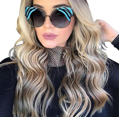 FENDI FENDI 0215S-0LBJF (NO CASE) BLACK SUNGLASSES