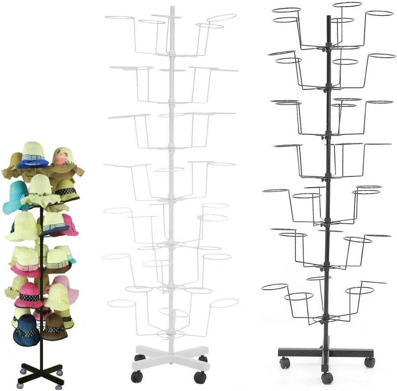 Hat Hat Stand And Coat Rack, Rotates,sturdy And Reliable Con