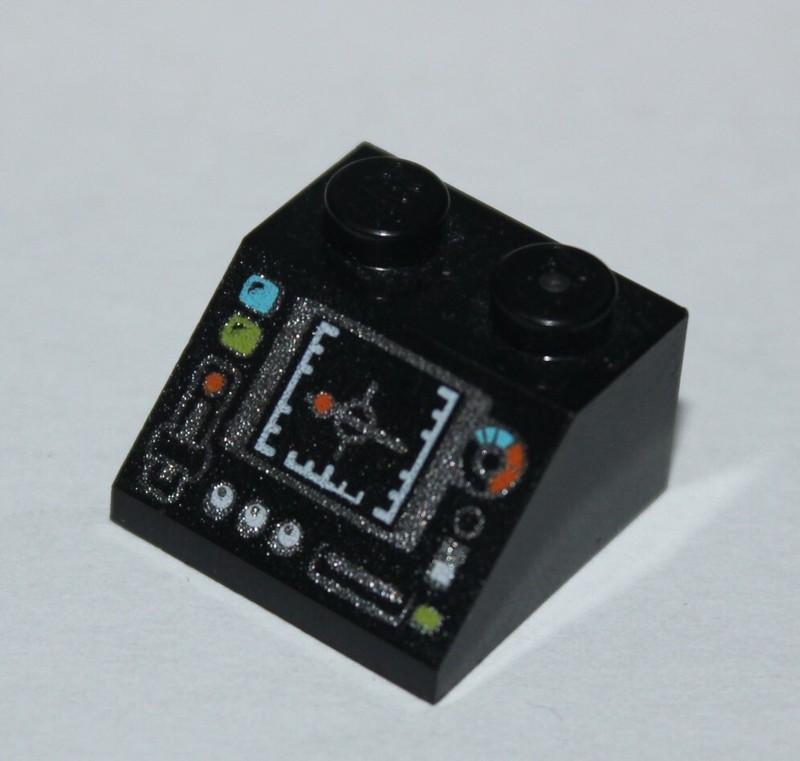 Lego Slope Brick Ref 3039pb076 Set 70603 75214 31039 75159 60226 60254 75191