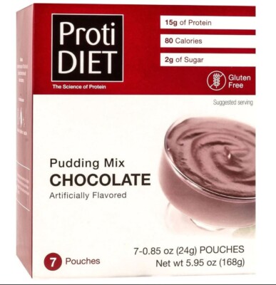 Proti Diet Chocolate Pudding - 15 Grams Of Protein - For Weight Loss